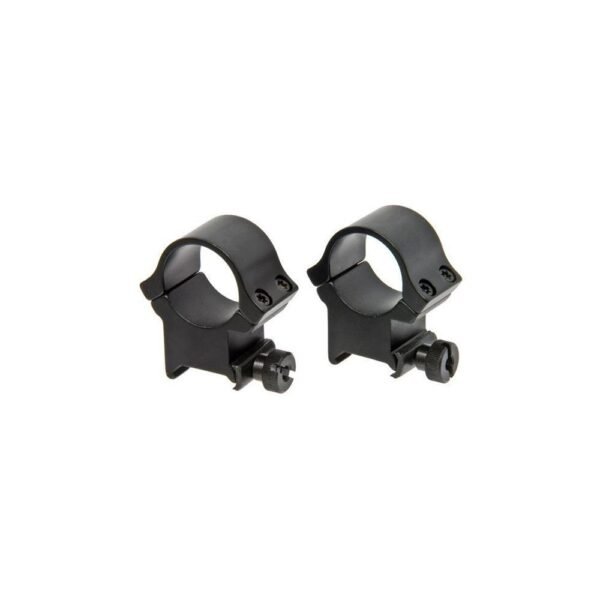Redfield 4-Hole Aluminum Scope Rings 1" High Matte