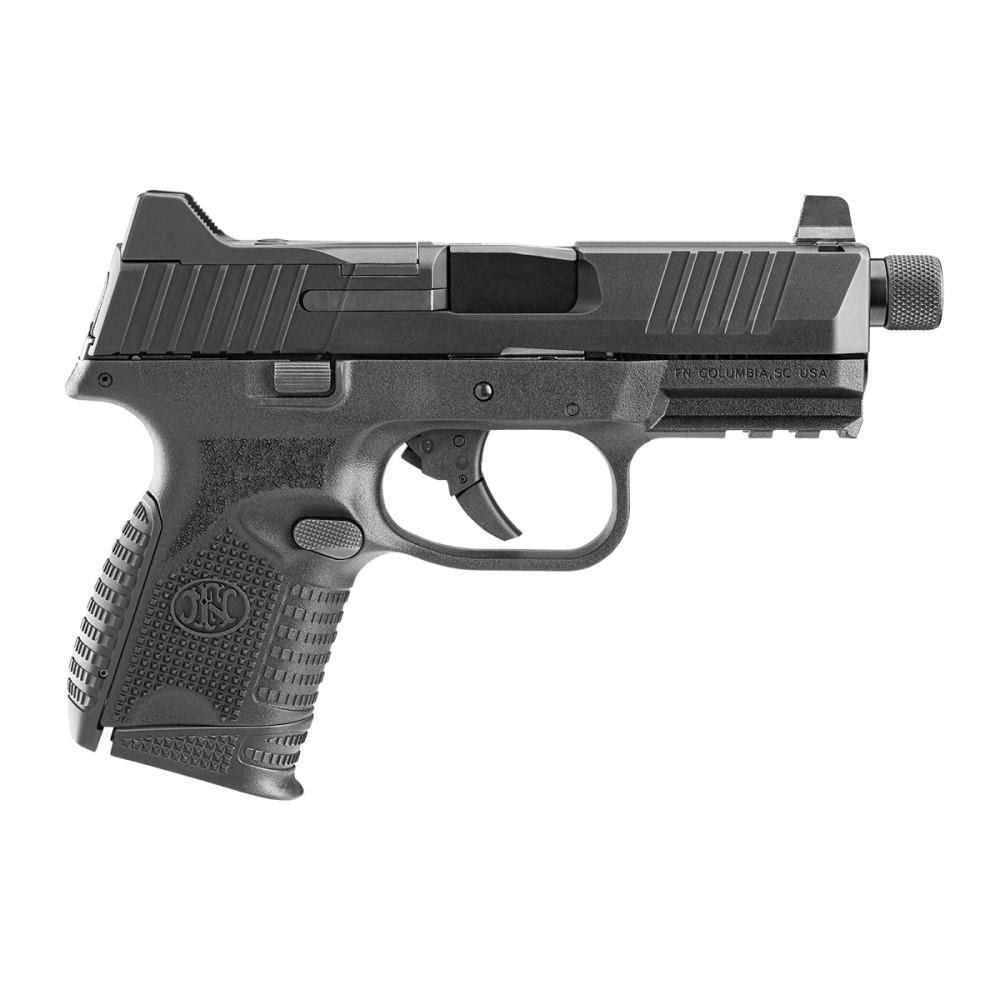 FN 509 Compact Tactical Handgun 9mm Luger 12rd & 24rd Magazines (2) 4.32" Barrel Black by FN America / FN Herstal
