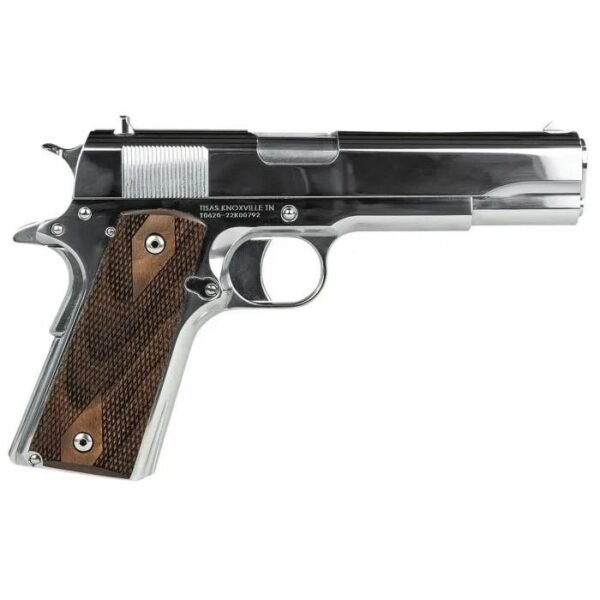 SDS Imports Tisas 1911A1 Regulator Handgun 38 Super or 9mm Luger 9rd Magazines(both Calibers) 5" Barrels Chrome Finish with…