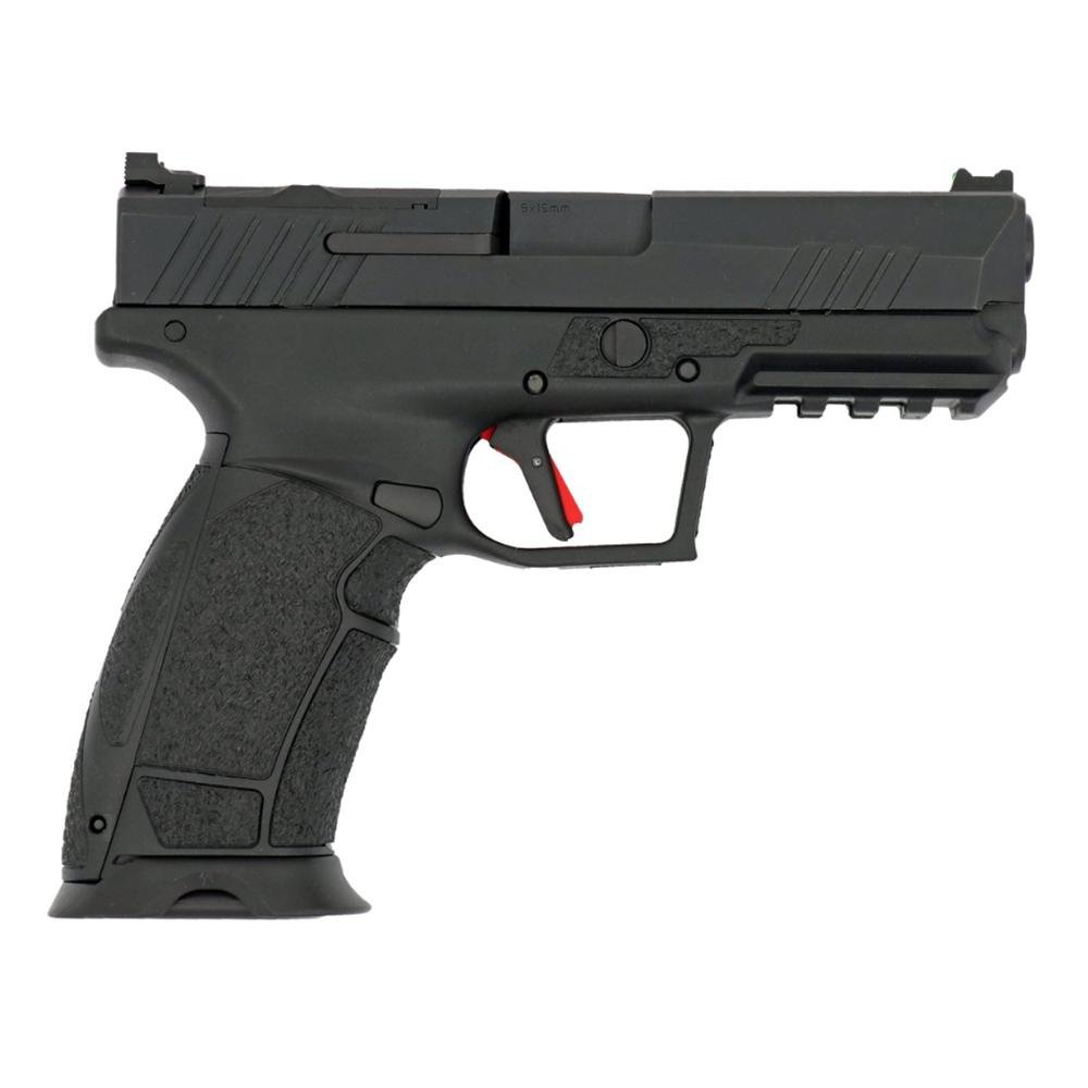 Tisas PX-9 Duty Handgun 9mm Luger 10rd Magazines (2) 4.1'' Barrel Black Optic Cut RMR CA by SDS Imports