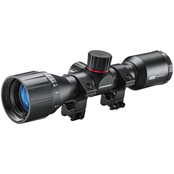 Simmons Pro Target Air 4x32 Rifle Scope with Dovetail Rings/Stop Pin by Simmons Optics