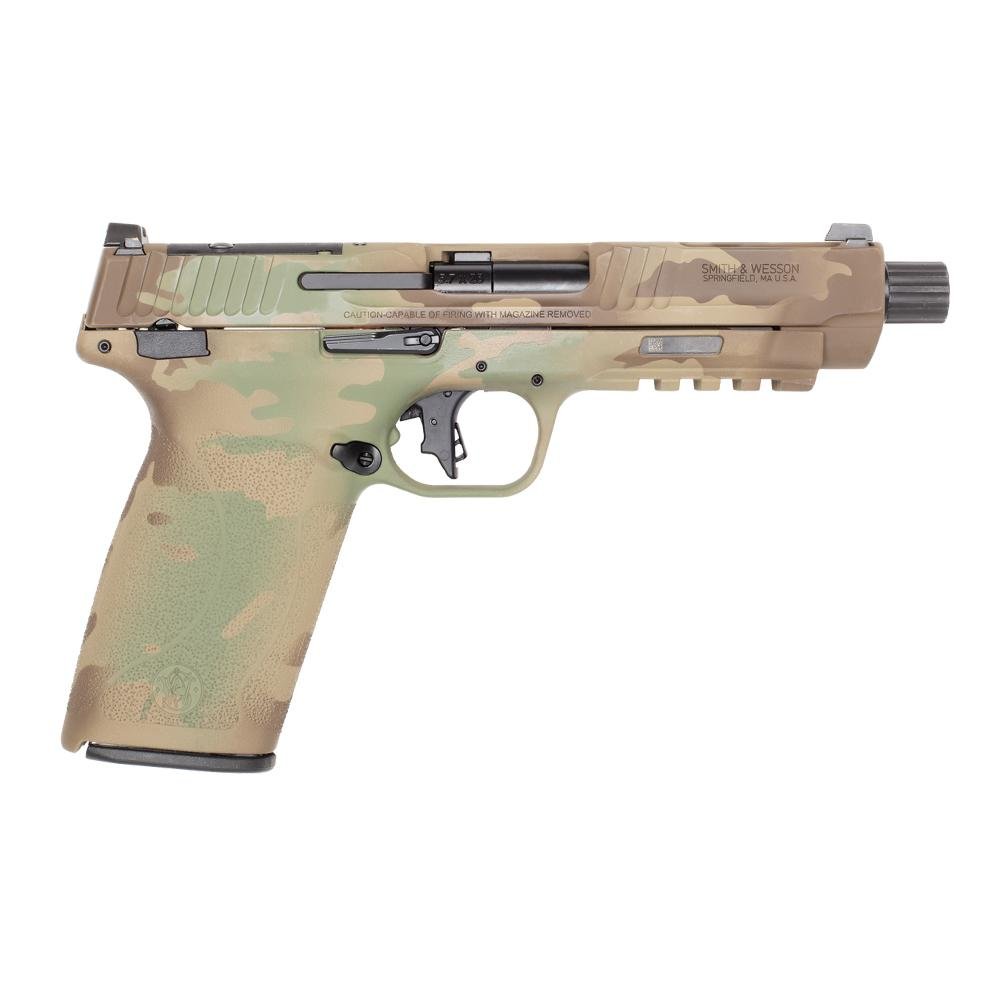 Smith & Wesson M&P 5.7 OR Handgun 5.7x28mm 22rd 5" Threaded Barrel Multicam by Smith & Wesson / S&W
