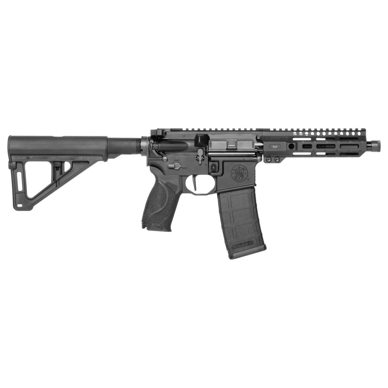 S&W M&P15 AXE Pistol .300 Blackout 30rd Magazine 8" Threaded Barrel M-LOK Handguard Black by Smith & Wesson / S&W