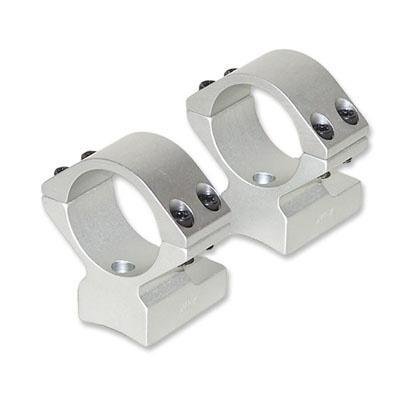 Talley Lightweight Alloy Mount Combo - Silver 1" Medium Kimber 8400