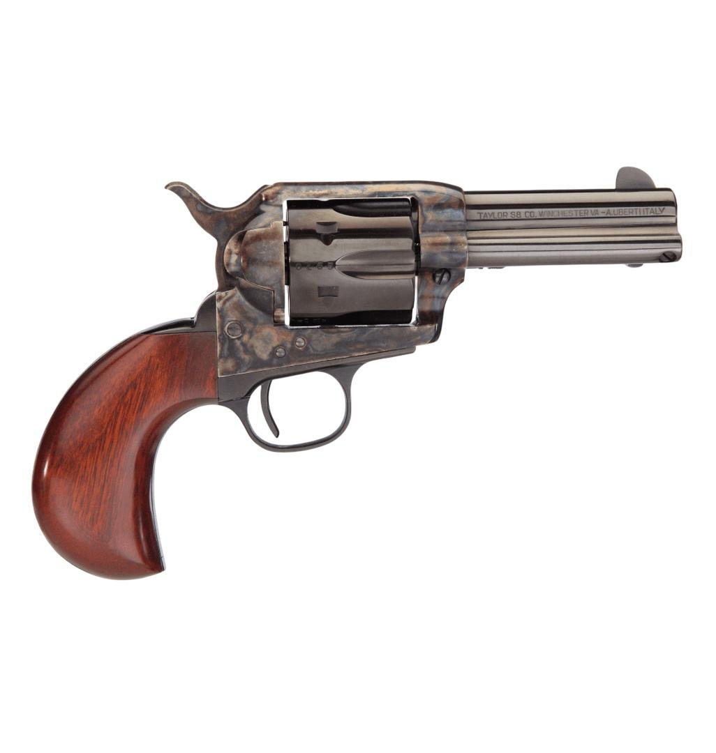 Taylors & Company 1873 Cattleman Handgun .45 Colt 6rd Capacity 3.5" Blued Barrel Case Hardened Frame Wood Grip by Taylors…