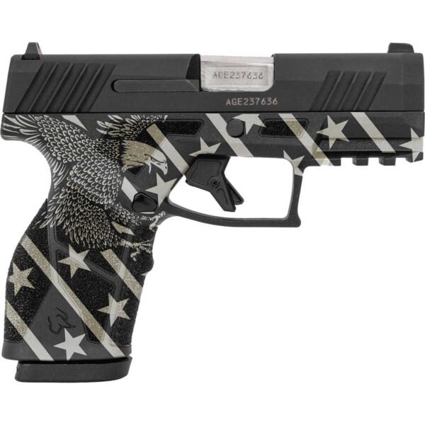 Taurus GX2 Eagle Handgun 9mm Luger 13rd Magazines (2) 3.38" Barrel Black Slide/Eagle Grip