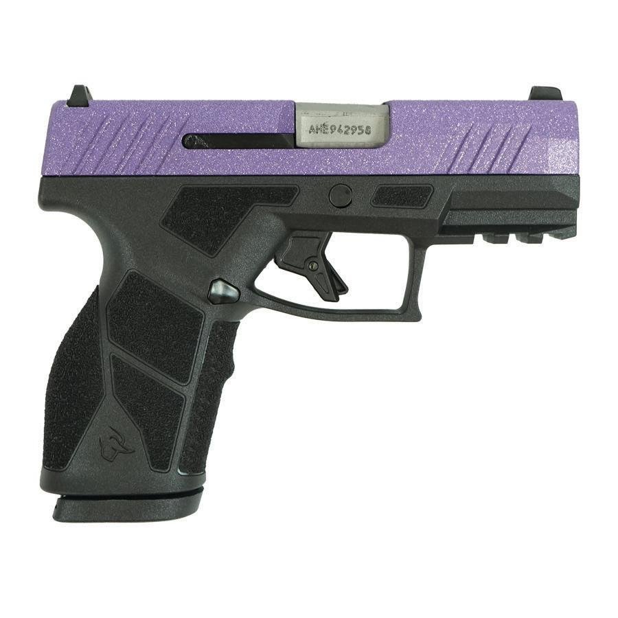 Taurus GX2 "Purple Sparkle" Handgun 9mm Luger 13rd Magazines (2) 3.38" Barrel Black Frame/Custom Slide