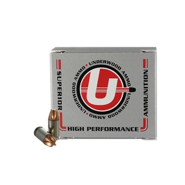 Underwood Xtreme Defender Hunting & Self Defense Handgun Ammunition .380 ACP(+P) 68gr Solid 1400 fps 20/ct by Underwood Ammo