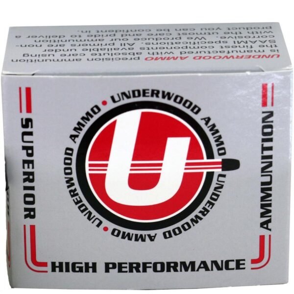 Underwood Hunting and Self Defense Ammunition 450 Bushmaster 300gr JSP 1950 fps 20/ct by Underwood Ammo