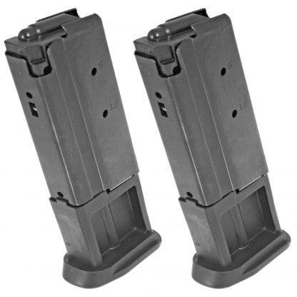 Ruger OEM Value Magazine Handgun Magazine Black Oxide Steel 57 5.7x28mm 10/rd 2/ct by Ruger / Sturm, Ruger & Co.