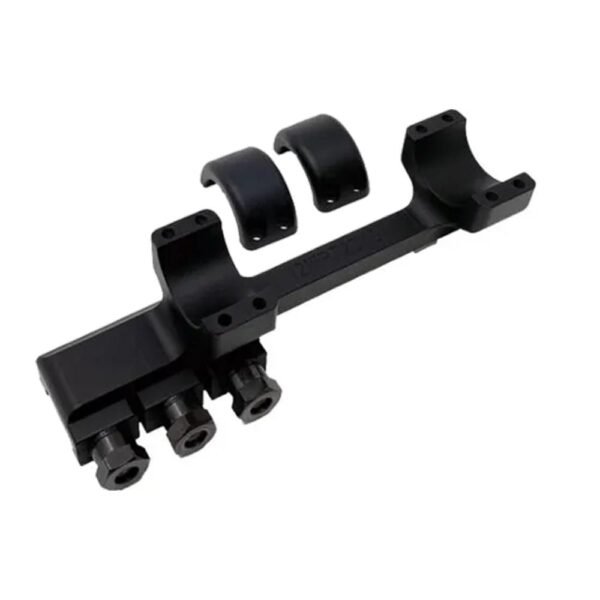 DNZ Freedom Reaper Forward Ring Picatinny Rail Mount 1" Black 1-piece