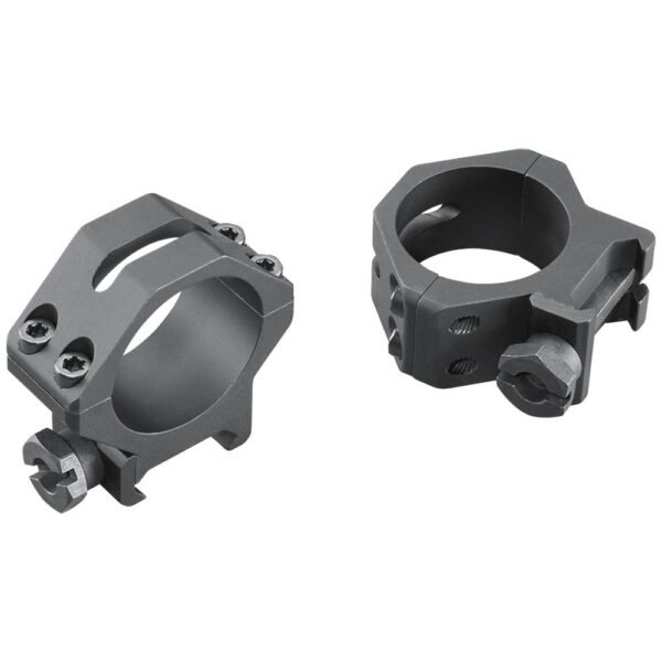 Weaver 4-Hole Tactical Picatinny Aluminum Scope Rings 30mm Low Matte