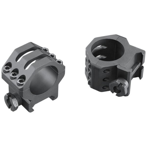 Weaver 6-Hole Picatinny Tactical Scope Rings 1" Medium Matte