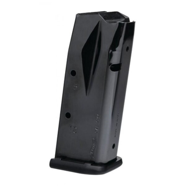 Walther P99 Compact Magazine 9mm Black Stainless 10/rd by Walther Arms