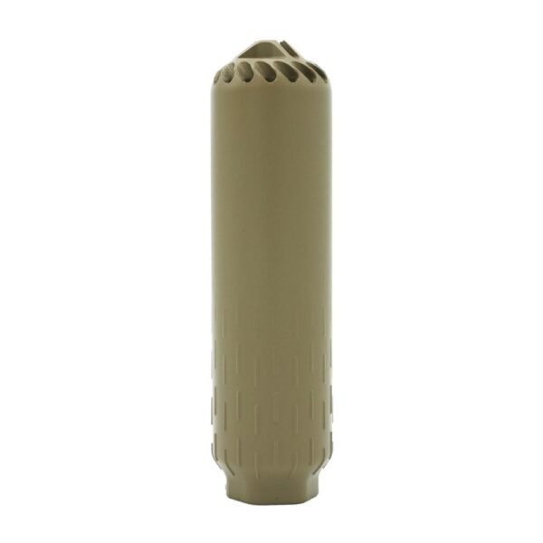 Huxwrx Flow 556K Suppressor 5.56 FDE w/Out Muzzle Device by HUXWRX Safety Company