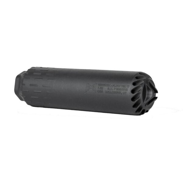Huxwrx Flow 762 Ti Suppressor 7.62 5/8x24 Black w/Out Muzzle Device by HUXWRX Safety Company