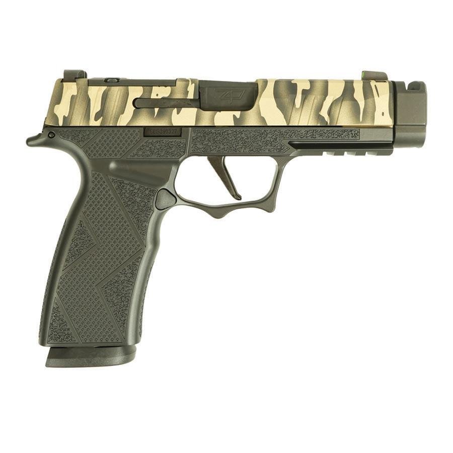 Sig Sauer P365 "Tiger Stripe Black" XMACRO TACOPS Handgun 9mm Luger 17rd Magazines(4) 3.7" Barrel