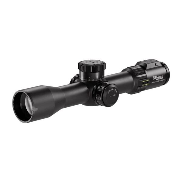 Sig Sauer Bravo6T-BDX Rifle Scope 3-18x44mm 35mm FFP MRAD Milling 2.0 Illum Black