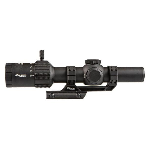 Sig Sauer Tactical Tango-MSR LPVO Rifle Scope 1-6x24 Illum MSR BDC6 incl/ Alpha MSR Mount Black