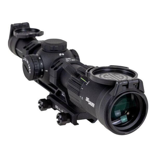 Sig Sauer Tango-MSR Rifle Scope 1-6x24 30mm SFP Hellfire FL-6 MOA Illum. Black with Mount