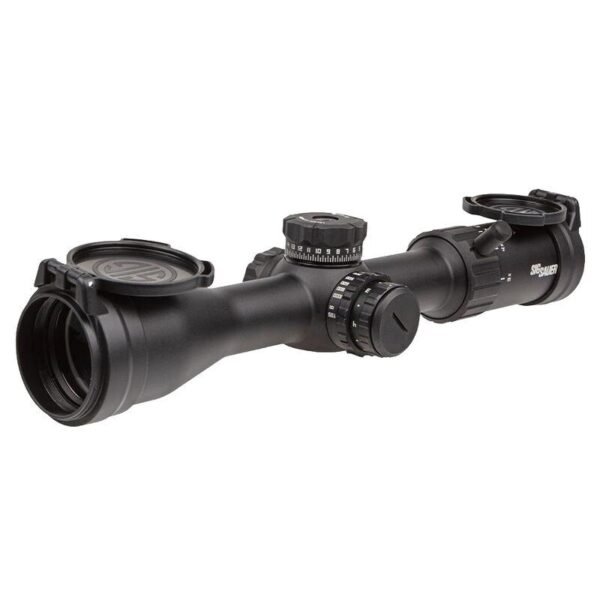 Sig Sauer Whiskey 4 Rifle Scope 3-12x44 30mm SFP BDC-1 Hellfire Illum Black