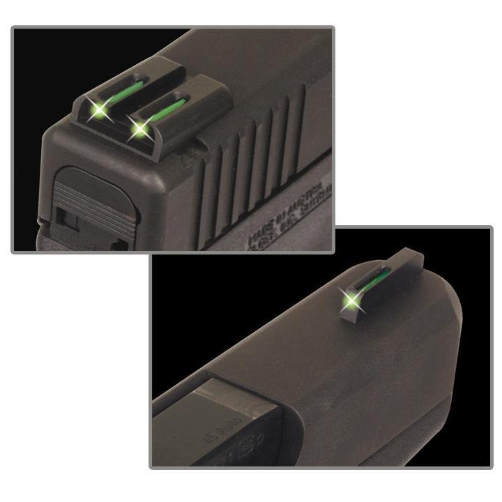 Truglo TFO Tritium/Fiber-Optic TFO Day/Night Sights Fit Springfield XD XDM (excluding 5.25" Comp Series) and XDS - Front…