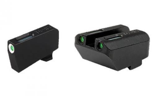 Truglo TFX Tritium/Fiber-Optic Day/Night Sight Set (Suppressor Height) fits Glock 20 21 25 28 29 30 31 32 37 40 and 41β¦