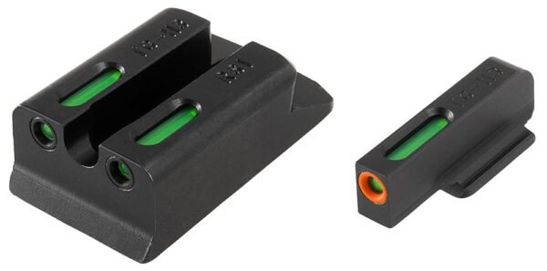 Truglo TFX Pro Tritium/Fiber-Optic Day/Night Sights Fit Ruger SR9|Ruger SR9C|Ruger SR40|Ruger SR40C|Ruger SR45 - Orangeβ¦