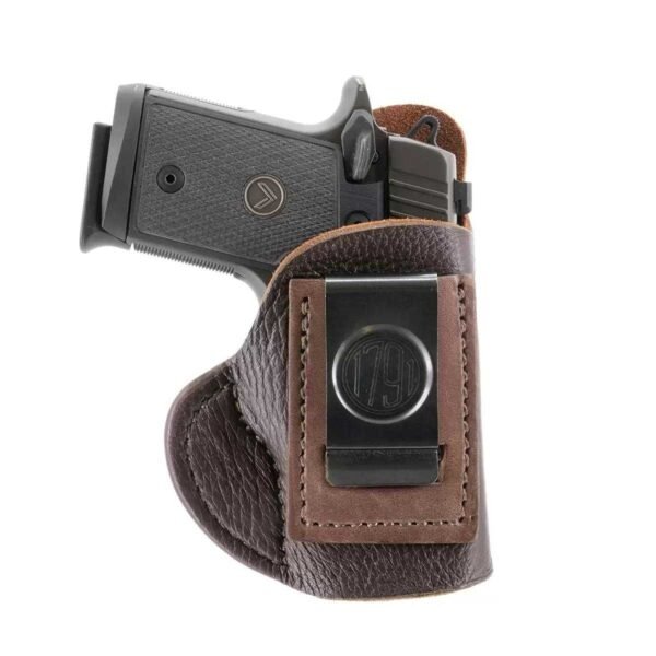 1791 Fair Chase Deer Hide IWB Holster Size 2 Brown RH by 1791 Gunleather