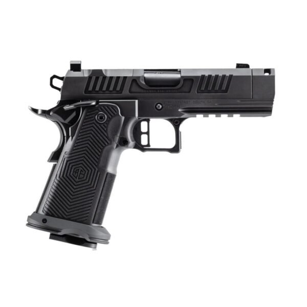 Alpha Foxtrot AF1911-ROMULUS 9mm 17 & 20 Rd Magazines (1 Each) 3.5" Barrel Compensator RMSC Cut DLC Black