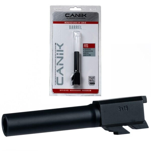 Canik Steel Drop in Barrel for Select 9mm Canik Pistols Sub Compact Black by Century Arms