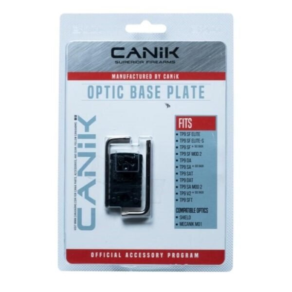 Canik Optic Base Plate (A) for Non Optic Ready Pistols Black by Century Arms