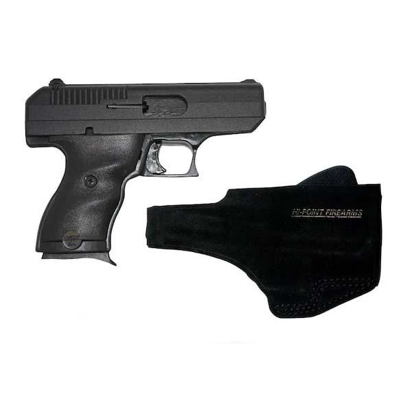 Hi-Point C9 Compact Handgun 9mm Luger 8rd Magazine 3.5" Barrel w/Galco Holster by Hi Point Firearms
