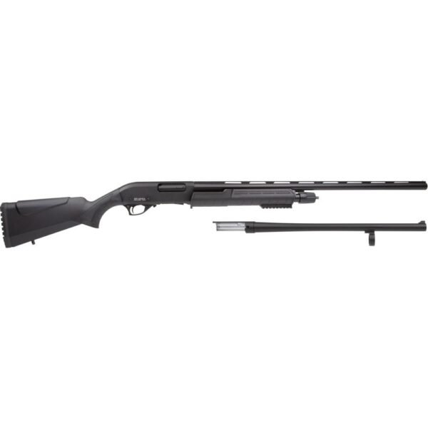 Rock Island Armory Combo Field/Security Shotgun 12ga 3" Chamber 5rd Magazine 18.5" and 28" Barrel Black by Armscor/Rock…