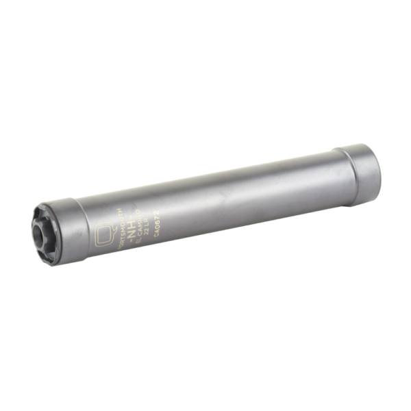 Q El Camino Suppressor .22 LR 1/2-28 Thread 5.95" Stainless Steel by Q LLC