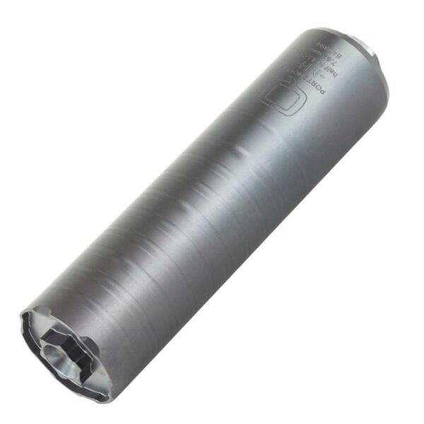 Q Limited Release Half Nelson Blasted Titanium Direct Thread Suppressor 7.62mm 5/8"-24 Black by Q LLC