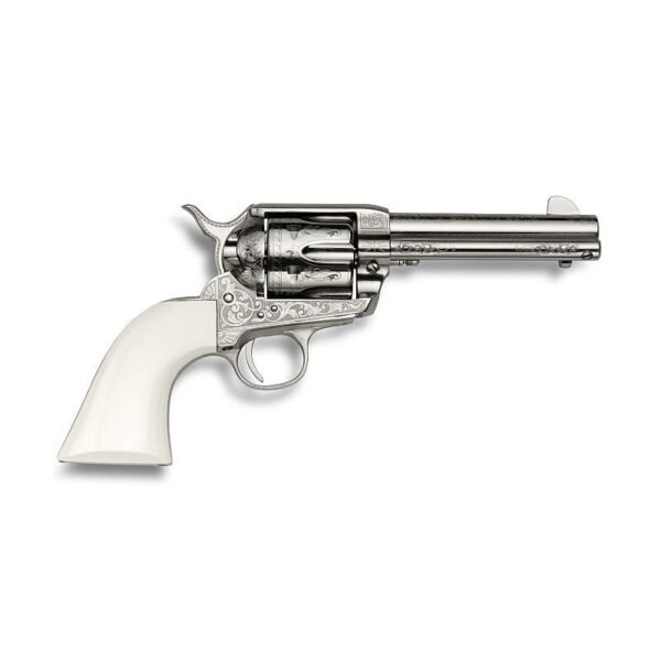 EMF Great Western II US Grant Revolver 45 Colt 6rd Capacity 4.75" Barrel Ultra Ivory (Poly) Grips by Pietta