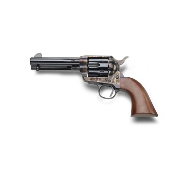EMF Great Western II Californian Revolver 9mm Luger 6rd Capacity 4.75" Barrel Case Hardened Frame Walnut Grip by Pietta