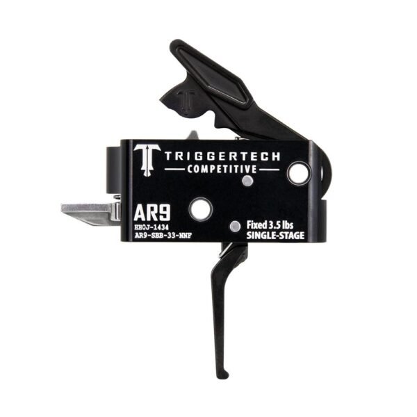 TriggerTech AR-9 Competitive Single Stage Rifle Trigger 3.5 lbs Flat by Trigger Tech