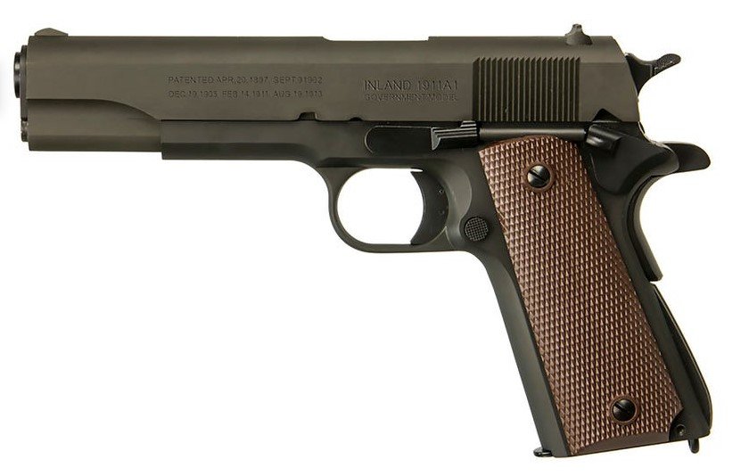 INLAND MANUFACTURING 1911A1 GI 45ACP PARKERIZED 5"