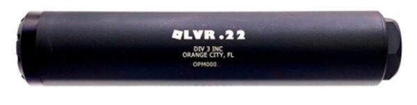 DIVISION 3 INC OLVR .22 SUPPRESSOR 22LR BLACK 1/2x28