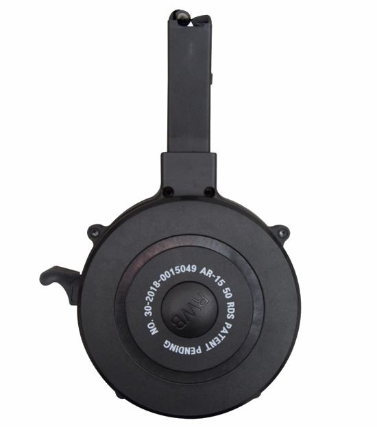 AR-15/M16 50 ROUND DRUM MAG by Red White & Blue