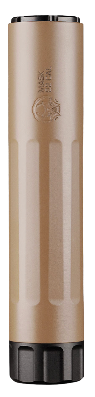 DEAD AIR MASK 22 HD FDE .22LR SILENCER by Dead Air Silencers