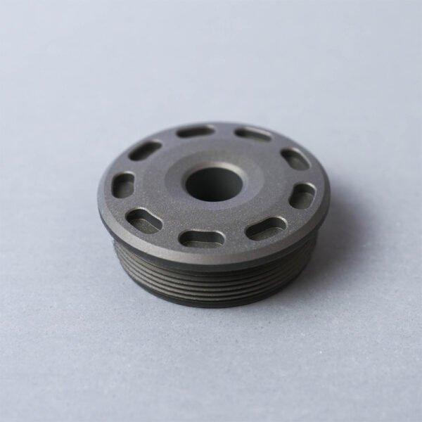 SILENCERCO BRAVO FRONT CAP TITANIUM .30CAL by Silencer Co