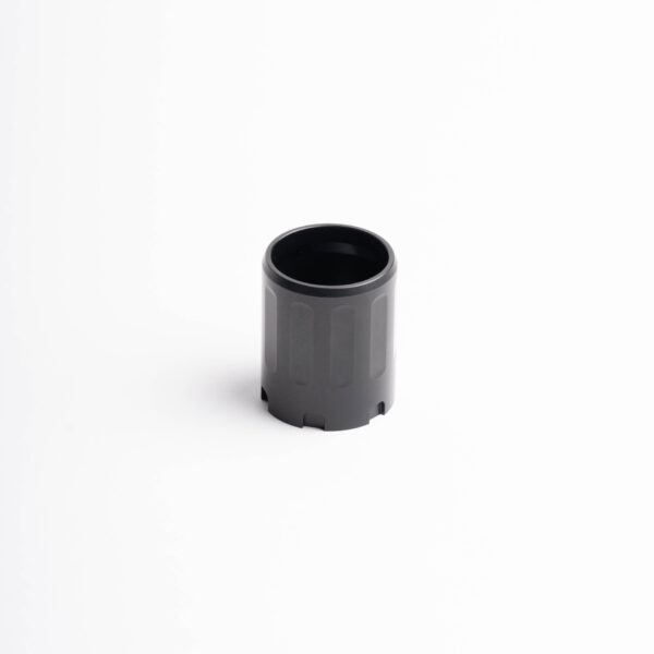 DEAD AIR BLAST SHROUD W/ DA456 XEMAX ADAPTER (HUB1-3/8-24) by Dead Air Silencers