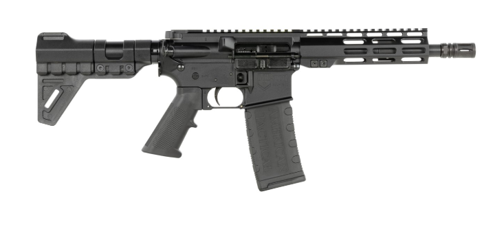 ATI MILSPORT 5.56 7.5" PSTL 7.5" MLOK 1-30RD MAG WITH BLADE BRACE by American Tactical / ATI