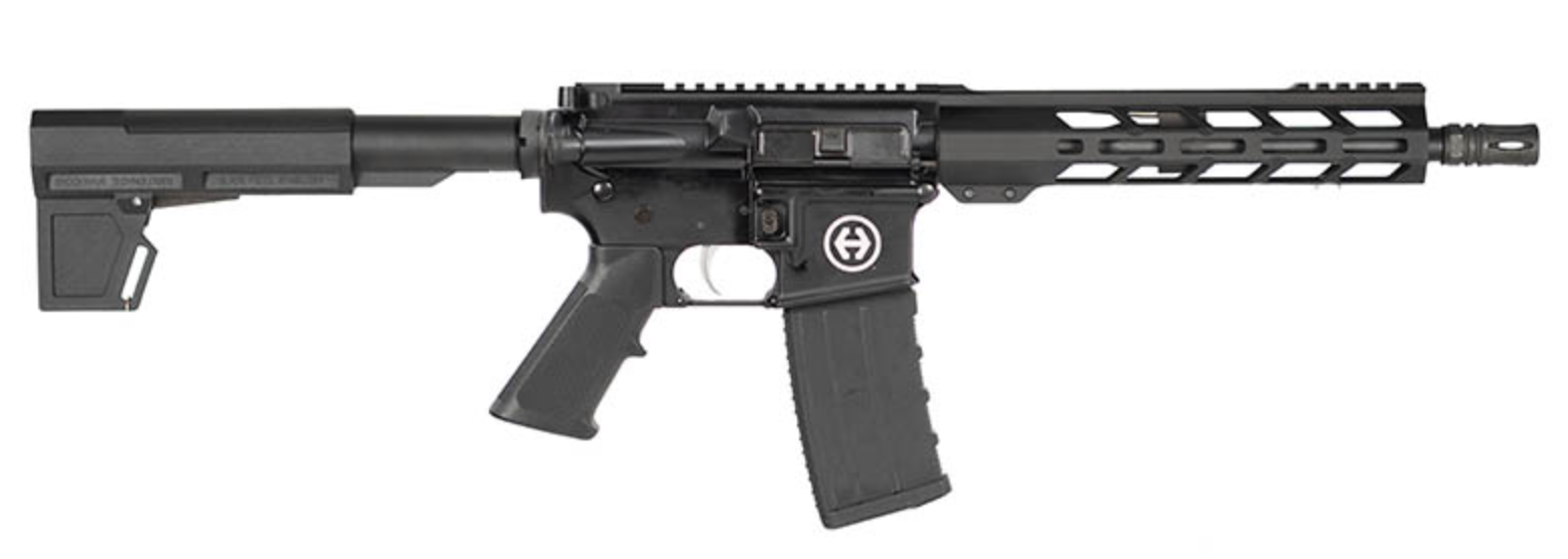 HI POINT HP15P 300BLK PISTOL 10.5" BBL, 9.5" MLOK BLACK BLADE/BRACE 1-30RD MAG by Hi Point Firearms
