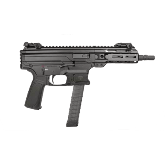 PANZER ARMS ARP 9 9MM PISTOL 6.5" T.B W/ TRI LUG FU SIGHTS, MLOK RAIL, 15RD/33RD by PW Arms