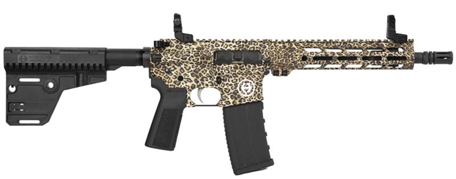 HI POINT HP15 5.56 PISTOL LEOPARD 10.5" BBL, 9.5"MLOK, BRACE 1-30RD MAG by Hi Point Firearms