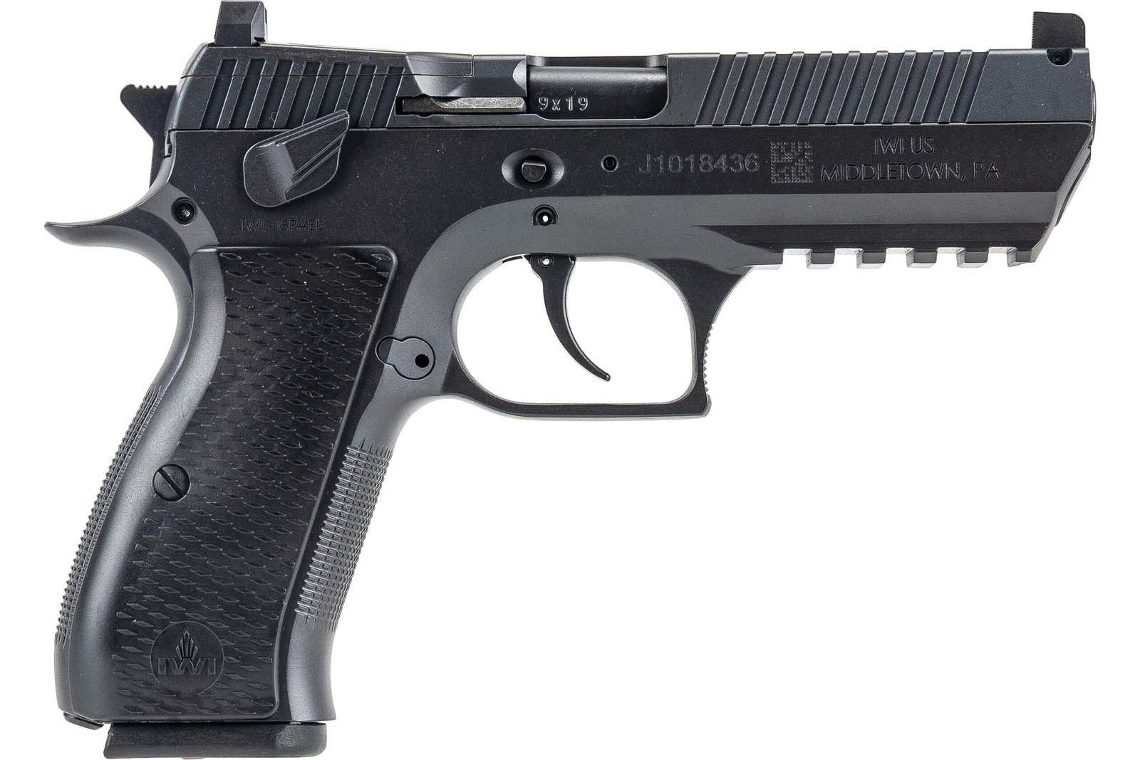 IWI JRCHO 9MM STL 4.4B 16RD OR by IWI - Israel Weapon Industries
